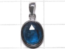 [Video][One of a kind] Indigo Blue Kyanite AA++ Pendant Silver925 NO.24