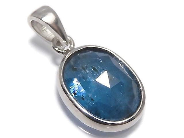 [Video][One of a kind] Indigo Blue Kyanite AA++ Pendant Silver925 NO.28