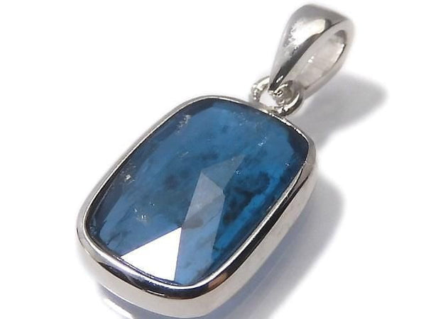 [Video][One of a kind] Indigo Blue Kyanite AA++ Pendant Silver925 NO.30