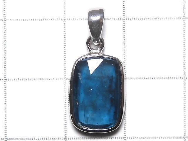 [Video][One of a kind] Indigo Blue Kyanite AA++ Pendant Silver925 NO.30