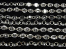 [Video]High Quality White Topaz Oval Faceted 8x6mm [Double Hole] 1strand (9pcs)