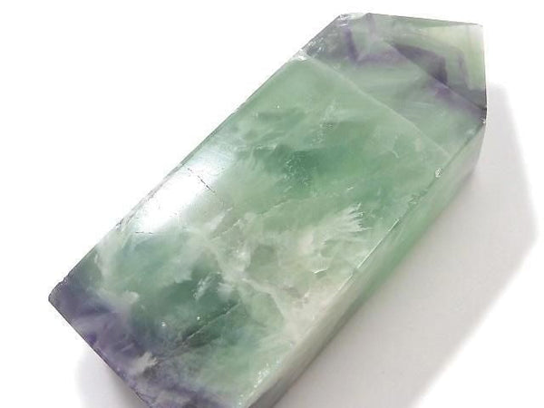 [Video][One of a kind] Angel Feather Fluorite Point (square pillar) 1pc NO.2