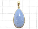 [Video][One of a kind] Blue Opal AAA- Pendant 18KGP NO.8