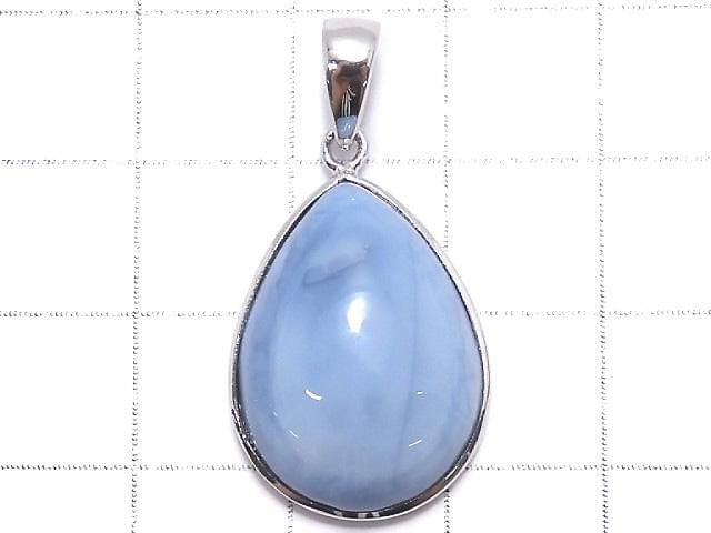 [Video][One of a kind] Blue Opal AAA- Pendant Silver925 NO.11