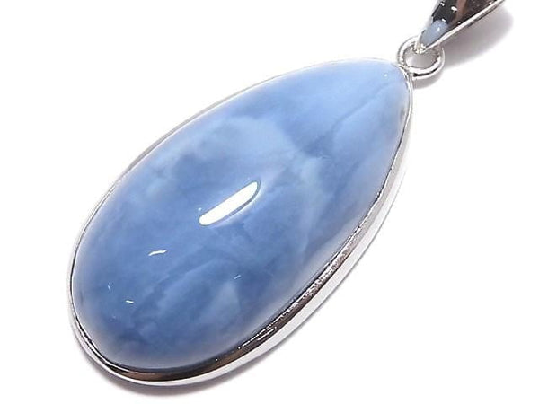 [Video][One of a kind] Blue Opal AAA- Pendant Silver925 NO.14