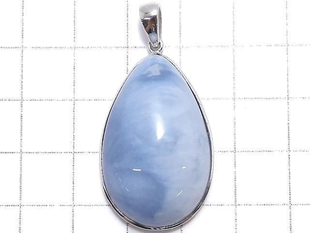 [Video][One of a kind] Blue Opal AAA- Pendant Silver925 NO.15