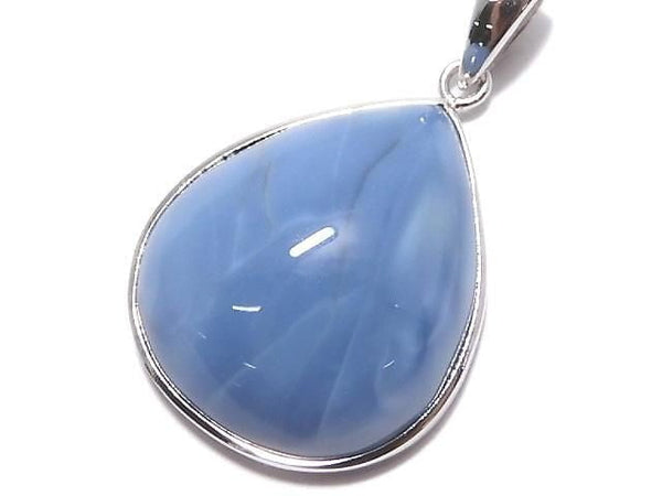 [Video][One of a kind] Blue Opal AAA- Pendant Silver925 NO.16