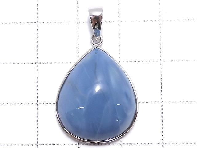 [Video][One of a kind] Blue Opal AAA- Pendant Silver925 NO.16