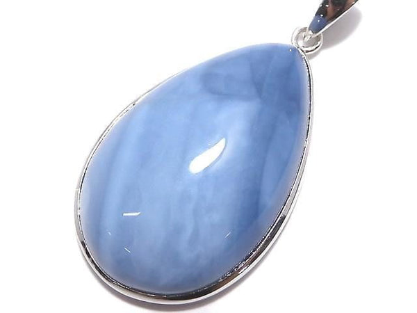 [Video][One of a kind] Blue Opal AAA- Pendant Silver925 NO.17