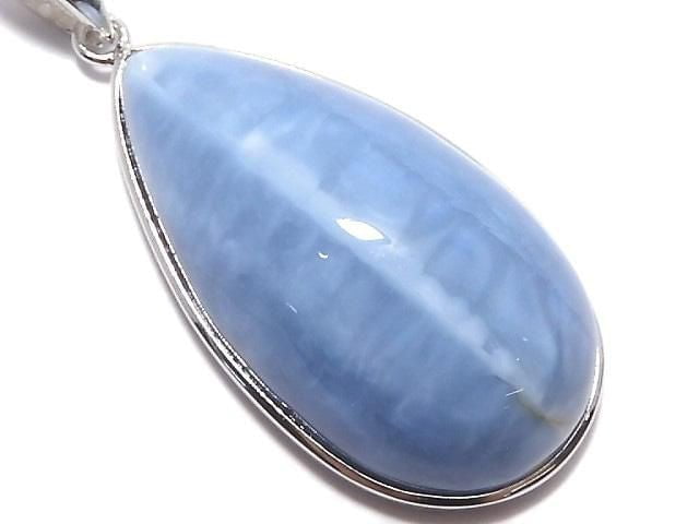 [Video][One of a kind] Blue Opal AAA- Pendant Silver925 NO.18