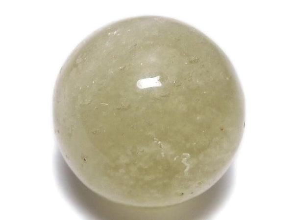 [Video][One of a kind] Libyan Desert Glass Sphere, Round 21mm 1pc NO.6