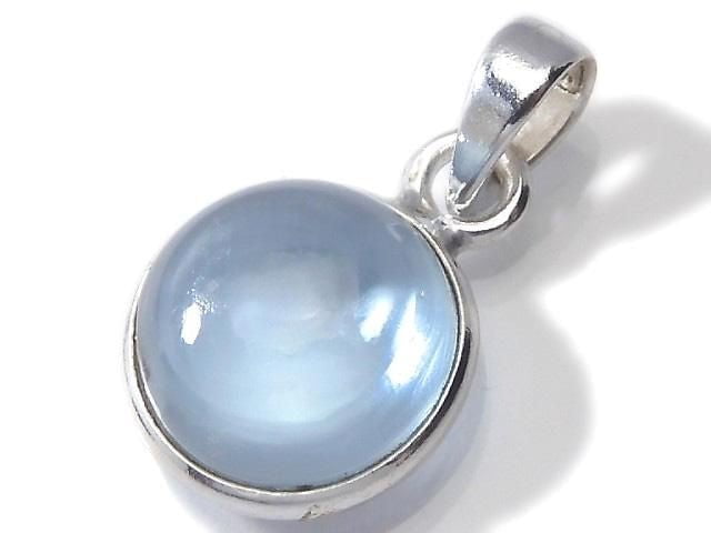 [Video][One of a kind] High Quality Sky Blue Topaz AAA Pendant Silver925 NO.143