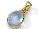 [Video][One of a kind] High Quality Sky Blue Topaz AAA Pendant 18KGP NO.152