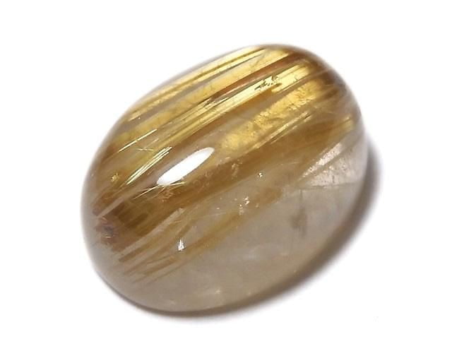 [Video][One of a kind] High Quality Rutilated Quartz AAA Cabochon 1pc NO.117
