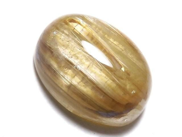 [Video][One of a kind] High Quality Rutilated Quartz AAA Cabochon 1pc NO.118