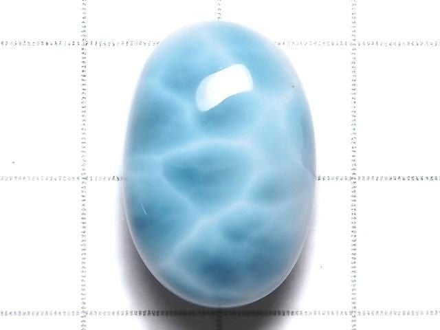 [Video][One of a kind] Larimar Pectolite AAA- Cabochon 1pc NO.729