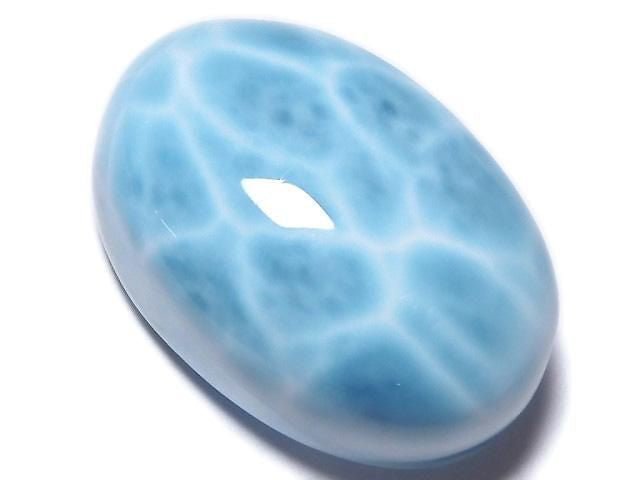 [Video][One of a kind] Larimar Pectolite AAA- Cabochon 1pc NO.730