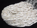 [Video] Fresh Water Pearl AA Stick 16-22mm White 1strand beads (approx. 15 inches/36 cm)