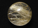 [Video][One of a kind] Rutilated Quartz AAA- Sphere, Round 19.5mm 1pc NO.1