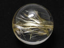 [Video][One of a kind] Rutilated Quartz AAA- Sphere, Round 20.5mm 1pc NO.2
