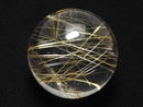 [Video][One of a kind] Rutilated Quartz AAA- Sphere, Round 20.5mm 1pc NO.5