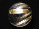 [Video][One of a kind] Rutilated Quartz AAA- Sphere, Round 20mm 1pc NO.6
