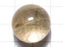 [Video][One of a kind] Rutilated Quartz AAA- Sphere, Round 21mm 1pc NO.10
