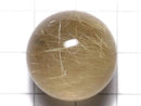 [Video][One of a kind] Rutilated Quartz AAA- Sphere, Round 20.5mm 1pc NO.12