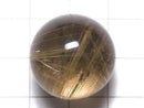 [Video][One of a kind] Rutilated Quartz AAA- Sphere, Round 20.5mm 1pc NO.14