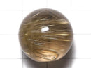 [Video][One of a kind] Rutilated Quartz AAA- Sphere, Round 21mm 1pc NO.15