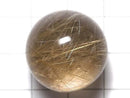[Video][One of a kind] Rutilated Quartz AAA- Sphere, Round 21mm 1pc NO.16