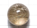 [Video][One of a kind] Rutilated Quartz AAA- Sphere, Round 20.5mm 1pc NO.19