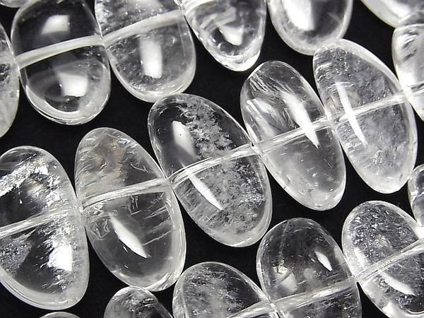 [Video] Crystal AA+ Flat Nugget 1strand beads (aprx.15inch/36cm)
