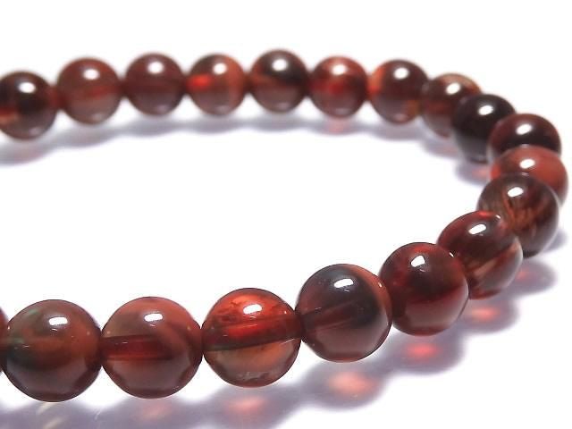 [Video][One of a kind] High Quality Tibetan Andesine AAA Round 6.5mm Bracelet NO.1