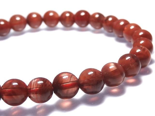 [Video][One of a kind] High Quality Tibetan Andesine AAA Round 6.5mm Bracelet NO.3
