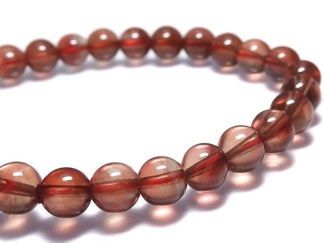 [Video][One of a kind] High Quality Tibetan Andesine AAA Round 6mm Bracelet NO.8