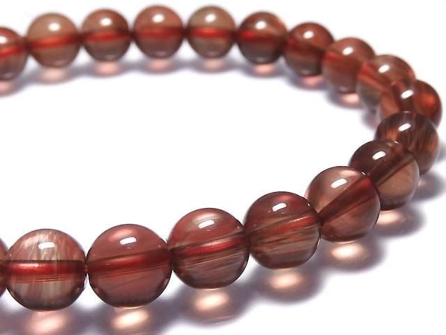 [Video][One of a kind] High Quality Tibetan Andesine AAA Round 7mm Bracelet NO.13