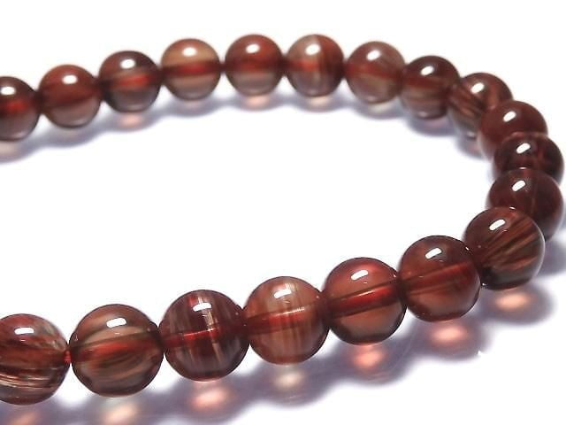 [Video][One of a kind] High Quality Tibetan Andesine AAA Round 7mm Bracelet NO.14