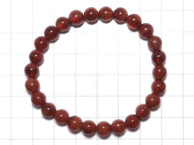 [Video][One of a kind] High Quality Tibetan Andesine AAA Round 7mm Bracelet NO.18