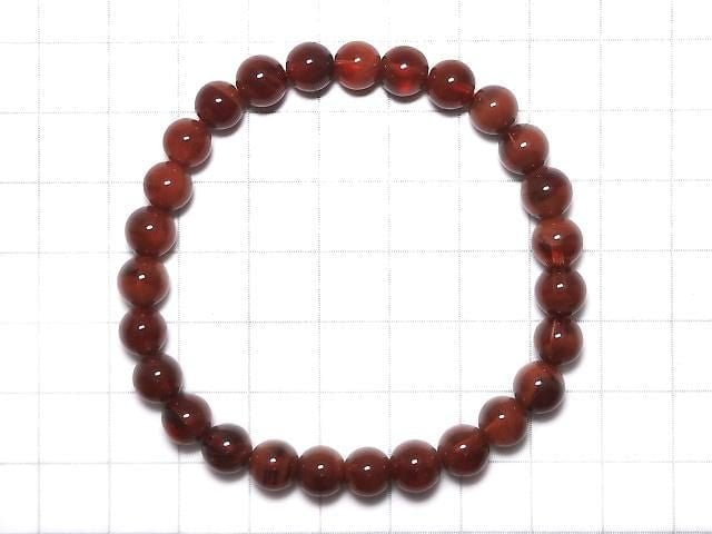 [Video][One of a kind] High Quality Tibetan Andesine AAA Round 7mm Bracelet NO.19