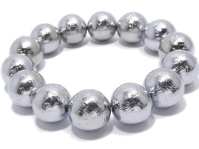 [Video][One of a kind] Meteorite (Altai meteorite) Round 15.5mm Bracelet NO.1