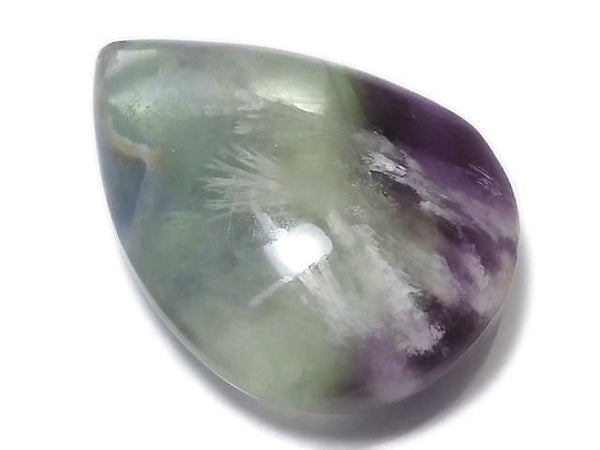 [Video][One of a kind] Angel Feather Fluorite Cabochon 1pc NO.5