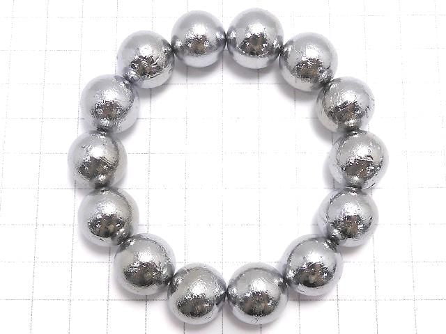 [Video][One of a kind] Meteorite (Altai meteorite) Round 15.5mm Bracelet NO.3