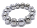 [Video][One of a kind] Meteorite (Altai meteorite) Round 15.5mm Bracelet NO.3