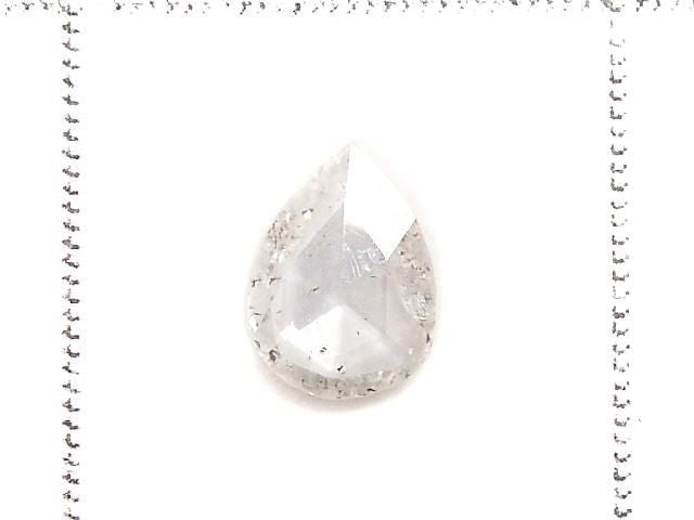 [Video][One of a kind] White Diamond Loose stone Rose Cut 1pc NO.8