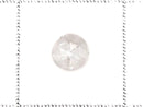 [Video][One of a kind] White Diamond Loose stone Rose Cut 1pc NO.12