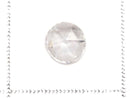 [Video][One of a kind] White Diamond Loose stone Rose Cut 1pc NO.16