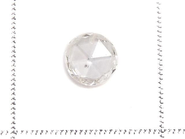 [Video][One of a kind] White Diamond Loose stone Rose Cut 1pc NO.20