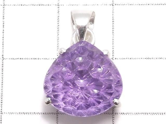 [Video][One of a kind] High Quality Amethyst AAA Pendant Silver925 NO.43