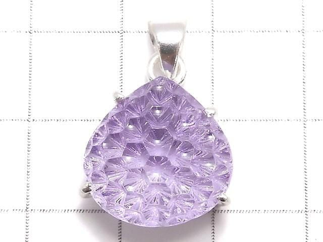 [Video][One of a kind] High Quality Amethyst AAA Pendant Silver925 NO.48